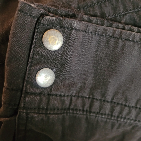 Women's Old Navy button jacket with hood. - Picture 7 of 8